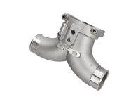 Ansaugplenum aus Aluminium. Porsche 955 Cayenne Turbo IPD - 55276, 95511004650