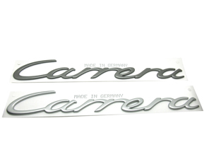 CARRERA - Insignia trasera, 26cm para Porsche 996 / 997 - 99755923700, 99755923701, 997.559.237.00, 997.559.237.01
