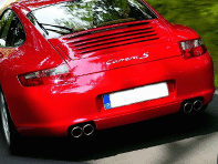 Pare-chocs arrière. Porsche 997 MKI C2 / C2S (référence OE 99750541162G2X / 99750591127G2X) - 99750591100G2X, 99750541100G2X, 99750541156G2X, 99750591123G2X, 99750541162G2X, 99750591127G2X