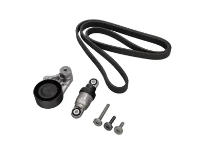 Kompletter Riemenscheiben- und Riemensatz – Spanner, Halterung, Riemenscheibe, Antriebsriemen und Befestigungsschrauben – für Porsche 997-2 Carrera 2009-2012 - 9A110221100, 9A110221101, 9A210221100, 9A110221200, 99907357901, 94810283900, 94810226100, 99907341101, 9A700803500, 99907324609, 99907324602, 99907341201, 9A110221601, 0PB903308, PAF008361, PAF008362, 0PB903317