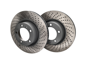 前部制动盘转子。保时捷 997 MKII / 991 / 981/982 Boxster / 981C/982C Cayamn（OE 零件编号 99735140101 / 99735140201） - 99735140101, 99735140201