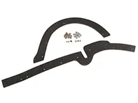 Cover plate gasket set for oil cooler. Porsche 911 2.0S / 2.2S 1969-71 - 91110719100, 90110719200, 90019001302 - COL11.1.126, COL111126