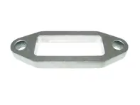 Bride de raccordement du silencieux d'échappement. Porsche 356 / 911 - 36954103, 369 54103 - EXS112106, EXS11.2.106