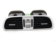 Bocchetta centrale presa d'aria, argento Galvano. Porsche 997.1/997.2 - 99755214110V04, 99755214110, 99755214108V04, 99755214108