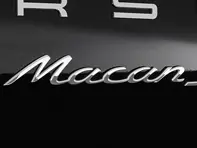 MACAN - Chromed rear badge for Porsche 95B.1 Macan