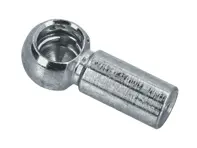 Ball socket linkage, SILVER. Porsche 356 - 90016901302 - JG.013.02, JG.013.03