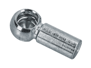 Ball socket linkage, SILVER. Porsche 356 - 90016901302 - JG.013.02, JG.013.03