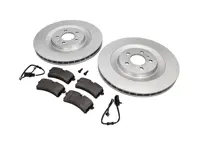 Disque de frein arrière Ø : 356 mm et plaquettes de frein pour Porsche Macan Turbo - 95B615601D, 95B698451A, PAB615121, 95B698451L