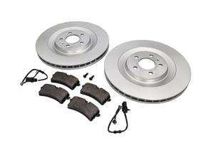 Disque de frein arrière Ø : 356 mm et plaquettes de frein (kit Porsche Macan Turbo) - 95B615601D, PAB615121, 95B698451L