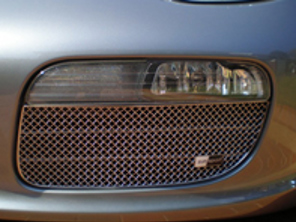 Pare-chocs avant en acier inoxydable Ensemble de calandre extérieure ZunSport. Porsche Boxster 987 MKI