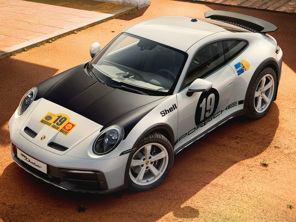 Juego de pegatinas decorativas "Rally 1971". Porsche 992 Dakar - 992044899