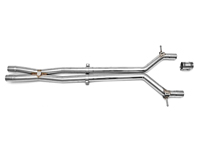 Uitlaatresonator Bypass X-Pipe. Porsche 970S - 97011191305, 97011191304, 97011191303, 97011191302