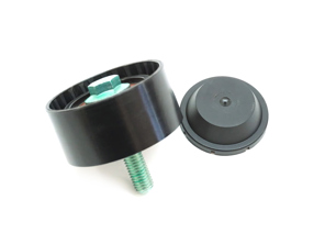 Rullo di rinvio della puleggia tenditrice della cinghia di trasmissione. Porsche 955 / 957 / 958 Cayenne - 95510227600