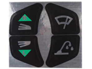 Set adesivi, tergicristallo e indicatori di direzione. Porsche 911 - 90155933000 - 901.559.330.00, 1601502110