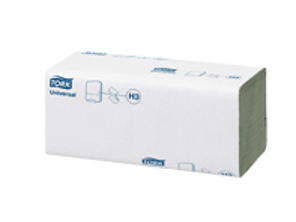 1-lagige, einfach gefaltete Handtücher – Grün – 20 Packungen mit 200 Blatt - 290135