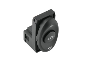 Tip switch for sliding roof, Matt Black. Porsche 996 - 99661314710A05