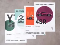 Póster de Porsche: Impulsado por los sueños. Colección del 75.º aniversario