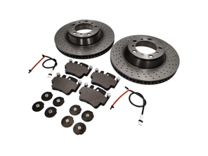 HINTERE Bremsbeläge und Bremsscheibenpaket. Porsche 996 GT3 2003>> Brembo - 9975140990, 99735141090, 99635194800, 99761267700, 99635208602, 99635240X02BRE, 99635240X02, 99635294904BRE, 99635294904, 99635208600, 99661236501, 90026904701, 99906704209, 99635195901