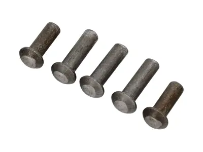 Trekhaak stalen klinknagels verpakking van 5. Porsche 356A / 356B / 356C - 64450600200, 90005501500 - P41a