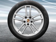 Cerchi in lega da 20' Cayenne Sport e pneumatici estivi Porsche originali - 9Y0044661C