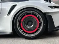 Disco trasero EVO Aero de fibra de carbono para llanta de magnesio. Porsche 992.1 GT3 RS
