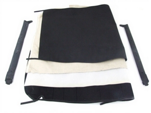 Targa Top Restoration Kit con Top Seals. Porsche 911 anni 70-89 - 90156500001, 91156525940/1, 91156526040/1, 91156525940, 91156526040