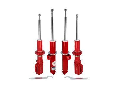 Ensemble d'amortisseurs avant et arrière Koni Special Active. Porsche 993 - 8745-1252L, 8245-1253L, 8745-1252R, 8245-1253R, 99334304139, 99334304239, 99333305139