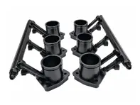 996 GT3 Intake Manifold Adapter Kit with Fuel Rails. Porsche 964 / 993 3.6L - 96411071101, 99311071250 - AMS9050094 + AMS9050033, AMS9050095 + AMS9050033