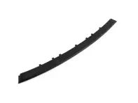 Rejilla central superior del parachoques delantero, color negro satinado. Porsche 958 Cayenne 2010-17 - 958505973009B9, 958505973009B, 995850597300G2L