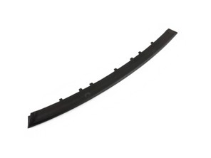 Front Bumper Upper Centre Disc Grille, Satin Black. Porsche 958 Cayenne 2010-17 - 958505973009B9, 958505973009B, 995850597300G2L