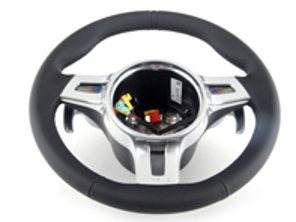 SportDesign steering wheel with PDK shifting paddles. Porsche 997 / 987 Boxster / 987 Cayman - 99704440217, 99704440217A10, 99704440217B10, 99704440217E10, 99704440217R10, 99704440217T10, 997044402176H6