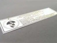 Timing Decal for Porsche 911E  / 911S (1970) - 91100651000