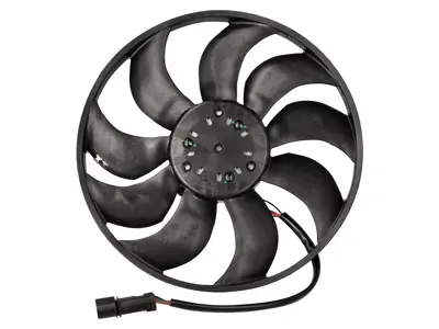 Ventola di raffreddamento del radiatore 400W senza supporto. Porsche 992.1 - 992959447H, 992959447D, 992959447B, 992959447