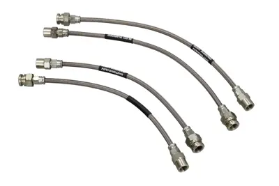 Flexibles de frein en acier inoxydable. Porsche 993 - 99335513900, 99335513901, 99335513902, 99335506002, 99335506003, 99335506004 - DHK481