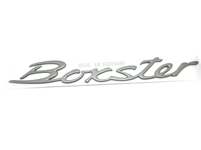 Escudo BOXSTER, en Titanio. Porsche 987 Boxster - 98755923701