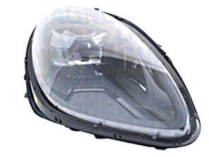 Schwarzer LED-Matrix-Scheinwerfer, RHD-Fahrzeuge. Porsche 95B Macan mit PDLS - 711451000479, 711451000480, 95B941079AT, 95B941080AT, PAB941749, 95B941079M, 95B941080M