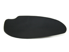 Instrument cluster cover, Black leather. Porsche 996 2003>> - 99655202502ETQ