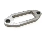 Bride de raccordement du silencieux d'échappement. Porsche 356 / 911 - 36954103 - EXS112106