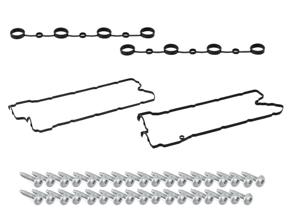 Engine Valve Cover Gaskets And Bolts Kit. Porsche 955 Cayenne S / Turbo 4.5L 2003-06 - 94810593300, 94810593103, 94810593205, 99907334101