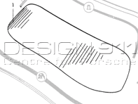 前挡风玻璃清晰。保时捷 356 SPEEDSTER