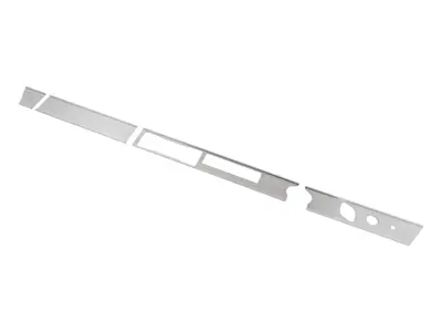 Dashboard aluminium facia trim set RHD. Porsche 911 / 912 - 91155201400 - 1689808410