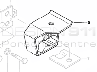 Gearbox Mount Porsche 924 1976-85 - 477399153J