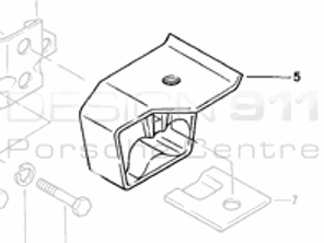 Gearbox Mount Porsche 924 1976-85 - 477399153J
