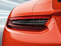 Dark LED rear lamp kit. Porsche 991.2 LHD Cars - 99104490220, 99163197402, 99163197302