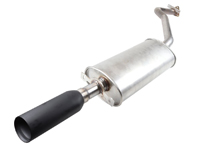 Escape trasero, sport, acero inoxidable. Con aprobación TÜV/EEC Porsche 924S / 944 - 94411108301, 92.440S, 1620613600 - 1620613600