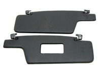Sonnenblenden-Kit, links und rechts. Porsche 911 1969-89 Targa / Cabrio LHD - 91173133001, 1689800310, 911798042, 91173103142, 91173103242, 1689800316, 91173103142, PCG73103102, PCG73103202, PCG73103142, 96473103142CA9, 96473103240CA9
