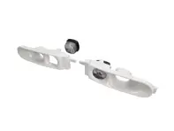 Frontluftführung mit Positionslichtsatz. Porsche 993 - 99363198000, 99363198001, 94463190500, 99363108100, 99363108200