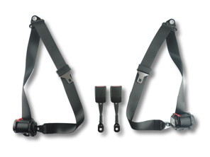 Oprolbare 3-punts oprolautomaat veiligheidsgordels voorin Porsche 911 - 98680303302, 98680303402, 99680318304, 99680318301