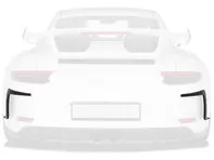 Lufteinlass-Set. Porsche 991.2 GT3 / GT3RS - AI022
