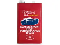 Millers Oil Classic Sport High Performance 20W-50 Motoröl für Porsche 356 / 914 / 911 2.0-2.7L - 8355GMS, 7911GCT